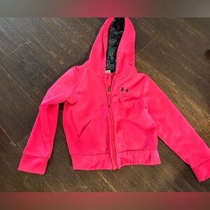Under Armour Kids Bright Pink Hoodie Jacket